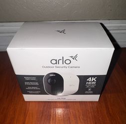 Arlo Ultra 3rd Gen 4K HDR Add On Security Camera Wireless Outdoor Cam