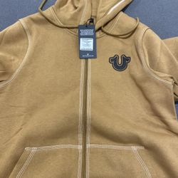 True religion brown M jacket