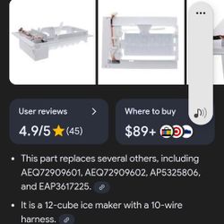 3 Refrigerator Ice Maker for LG