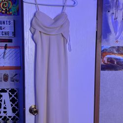 white dress
