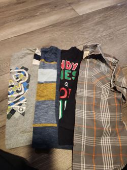 Boys Shirts Lot of 4 sz 6-7