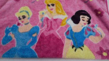 2-Disney Princess Blankets Soft