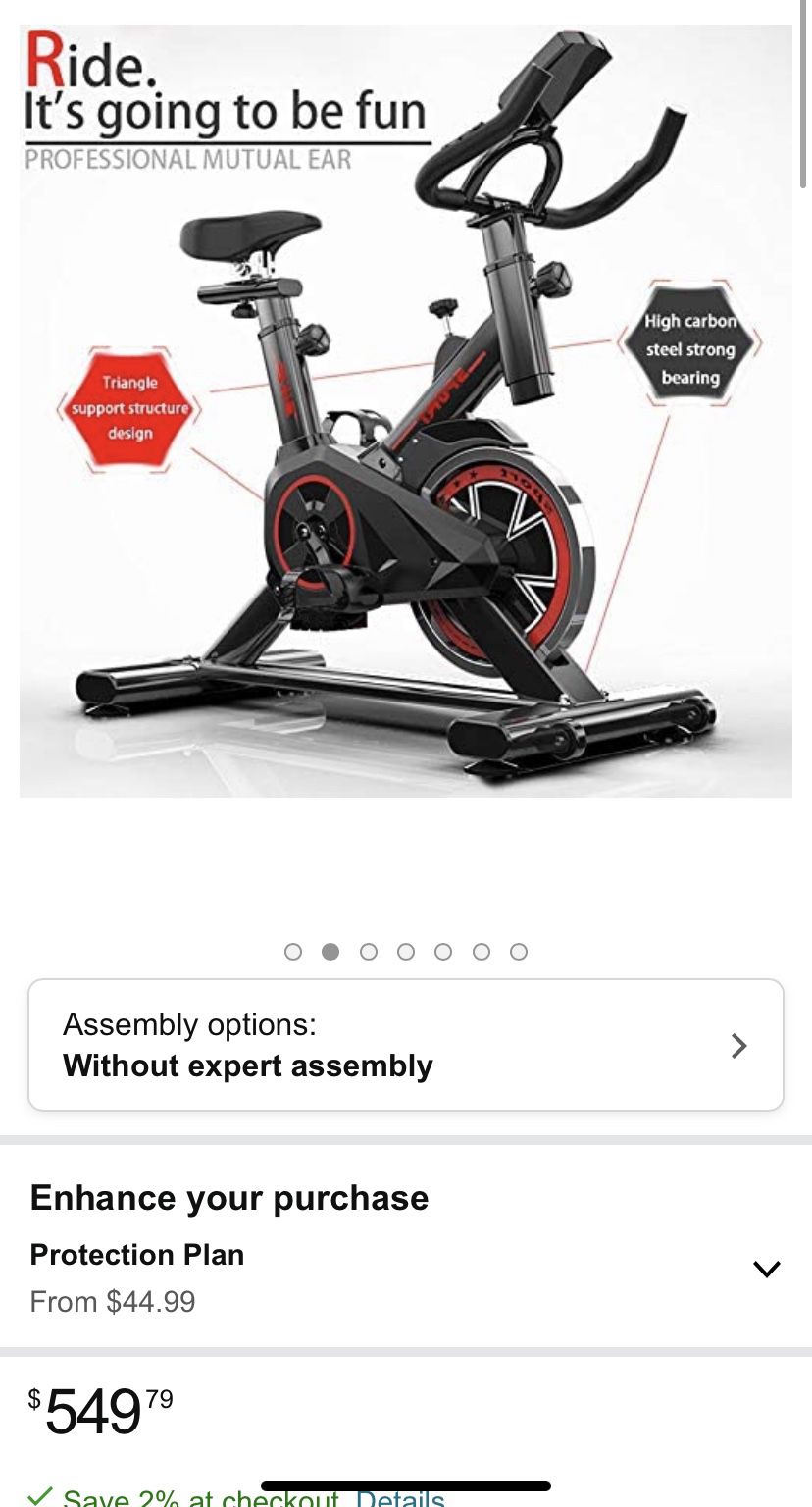 Indoor Exercise Bicycle  FREE DELIVERY 