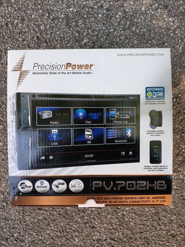 NEW! 7" DVD BT Multimedia   Receiver