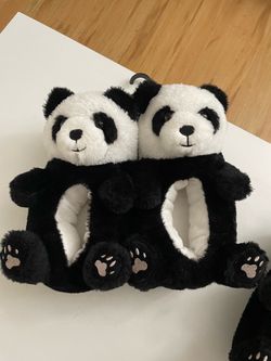 new panda slippers