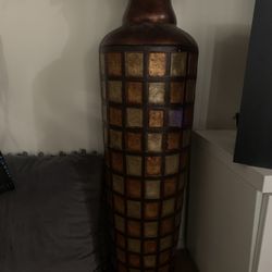 Terracotta Floor Vase 26 Inches Tall