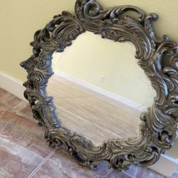Silver Antique Mirror 