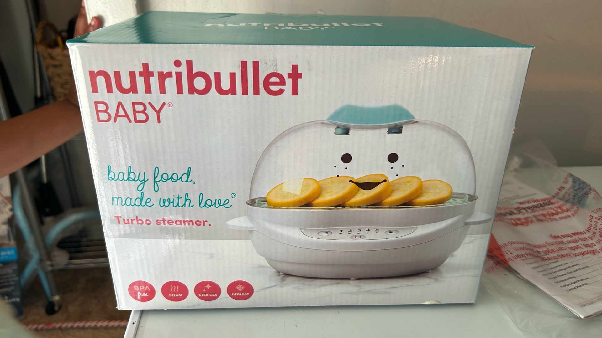 New Never Used Steamer