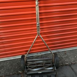 Old School Push Mower