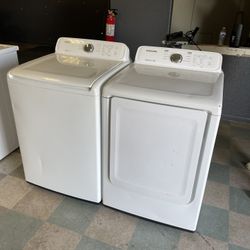 Samsung Top Load Washer Dryer Set