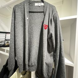 heart comme des garcons Cardigan