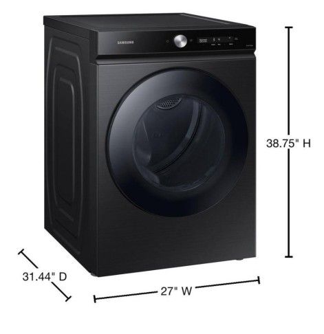 Samsung Bespoke 7.6 Cu Vented Gas Dryer