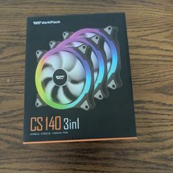 Darkflash CS140 140mm Addressable 3IN1 Addressable RGB Case Cooling Fans Quiet Edition for Computer Cases | DF-CS140
Model: DF-CS140