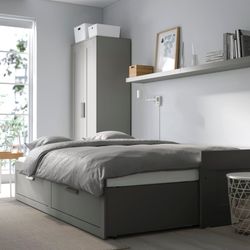 Brimnes daybed from IKEA in grey ( two available )