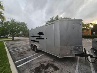 Trailer 7x18 "2020" obviously used, but pulls amazing no rust no issues, clean documentation in hand ✋️ READ DESCRIPTION FIRST, LEA PRIMERO.