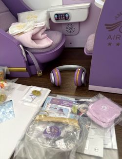 American Girl Air Lines Plane Set Complete