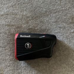Bushnell Tour V5 Rangefinder (Black/Red) w/ Bite Magnetic Mount – Works Perfect