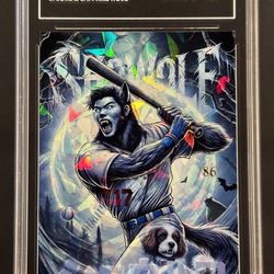 SHOWOLF 2024 TAG Times #WSH-1 World Scaries Sapphire Holo /86 Shohei Ohtani