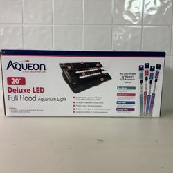 Aqueon 20” Deluxe Led Full Hood Aquarium Light