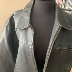 Men's Leather Jacket XXL
