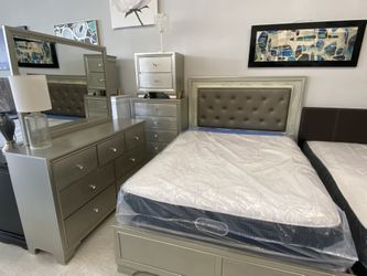 Modern Bedroom Set With Led!!wow 