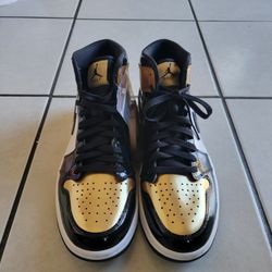 Size 11 - Air Jordan 1 Golf High Gold Toe