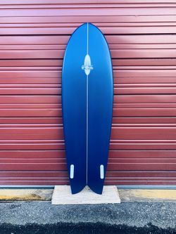 New 5’10” FOIL Retro Fish surfboard