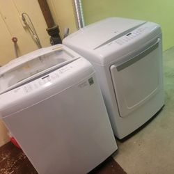 LG Washer And Dryer 