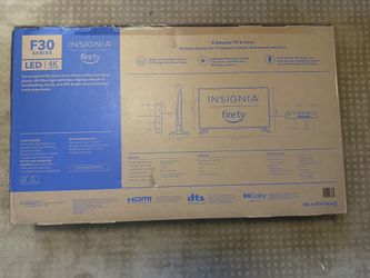 INSIGNIA 43-inch Class F30 Series LED 4K UHD Smart Fire TV with Alexa Voice Remote