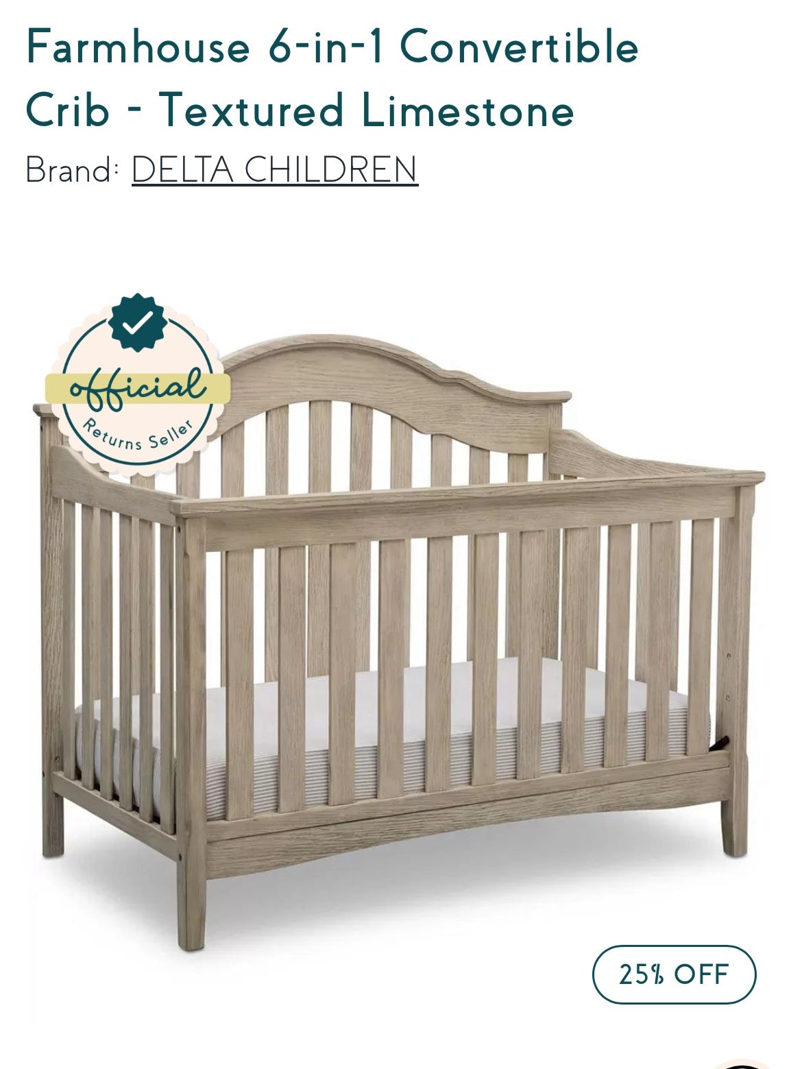 Crib & Dresser