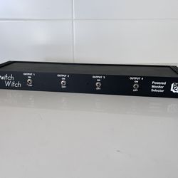 Pro Co Powered Monitor Selector