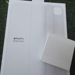 New Apple Smart Folio for iPad Pro 11-inch (M5 and M4) - White ​​​​​​​ $30