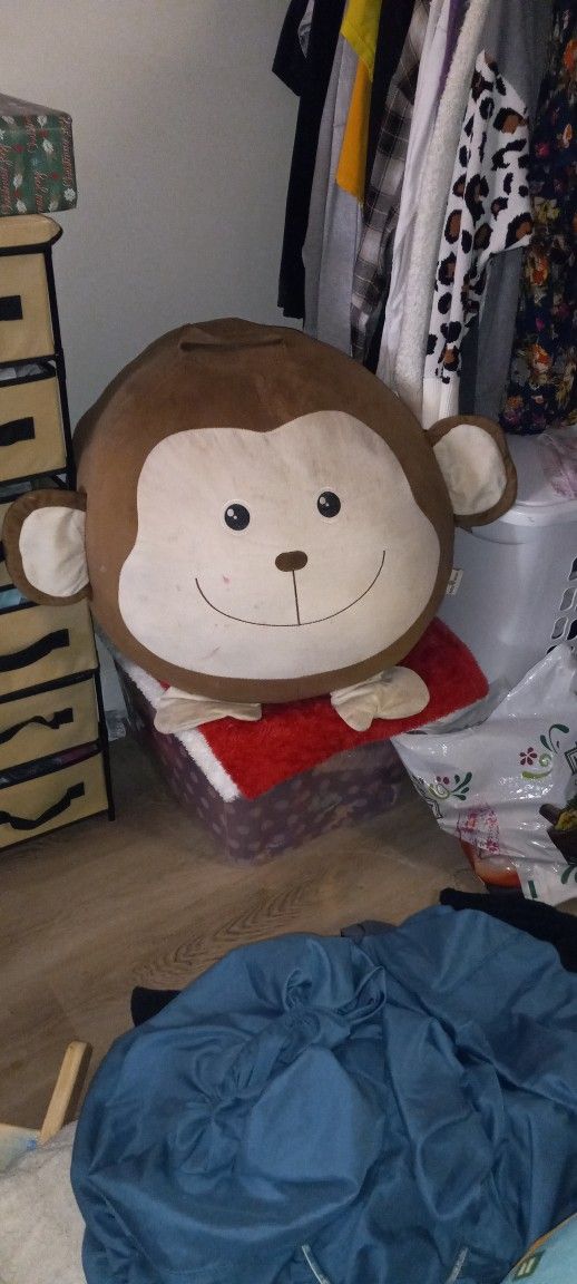 Huge Monkey Full Of Stuffed Animals