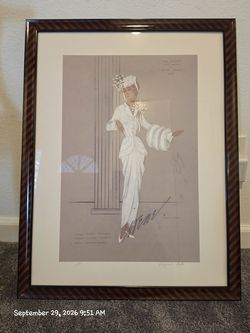 "Easter Parade" Irene by Virginia Fischer, framed print