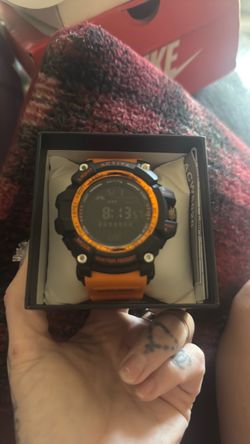 Activa Digital Sport Watch Orange and Black
