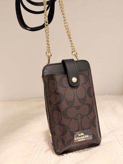 NEW phone holder + wallet Coach