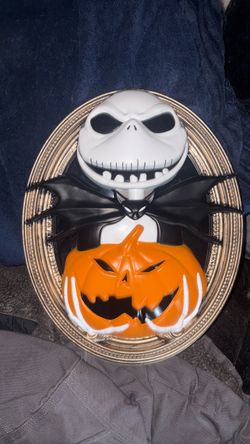 Nightmare Before Christmas Jack Skellington Wall Plaque