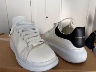 Alexander McQueen white shoes