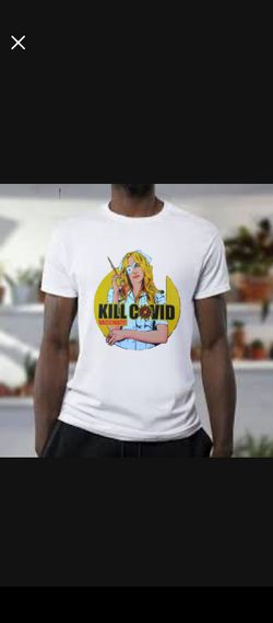 Kill Covid ( Kill Bill X Covid-19 Spoof) T-shirt