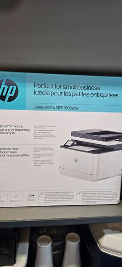 Brand New HP LaserJet Pro MFP 3105sdw Laser Printer