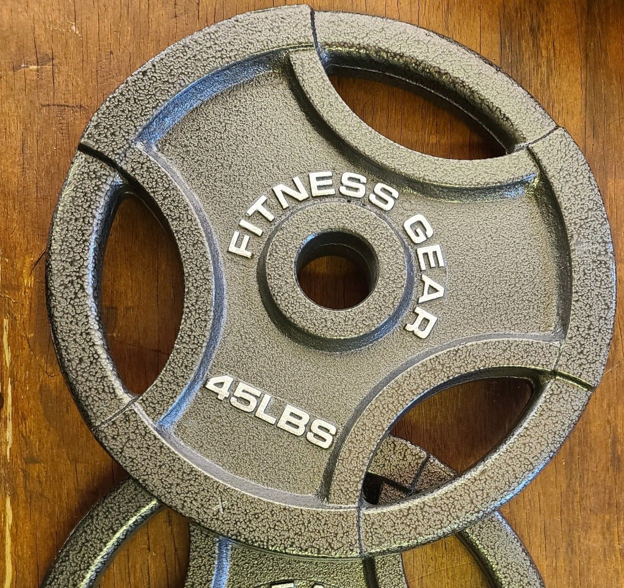Pair of 45 pound Olympic weight plates new