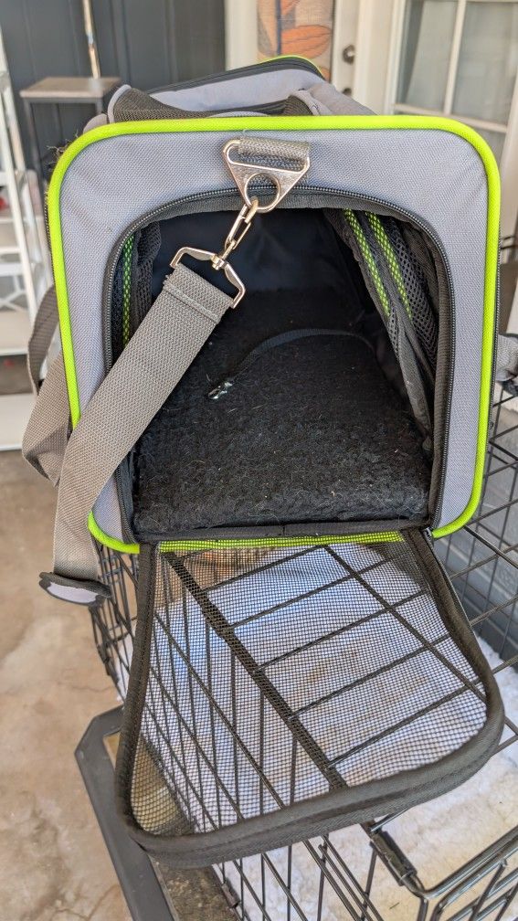Dog Travel Carrier - 18" X 11" X 11"