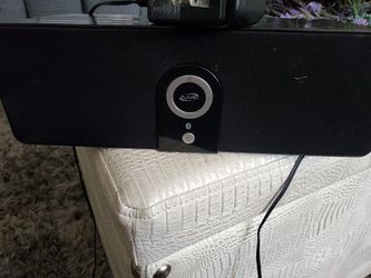 I Live Bluetooth Portable Speaker. AC Power. Has USB Charger For Devices. Good Sound