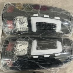 LED Tail Lights Assembly Compatible with 1(contact info removed) Chevy Silverado / GMC Sierra