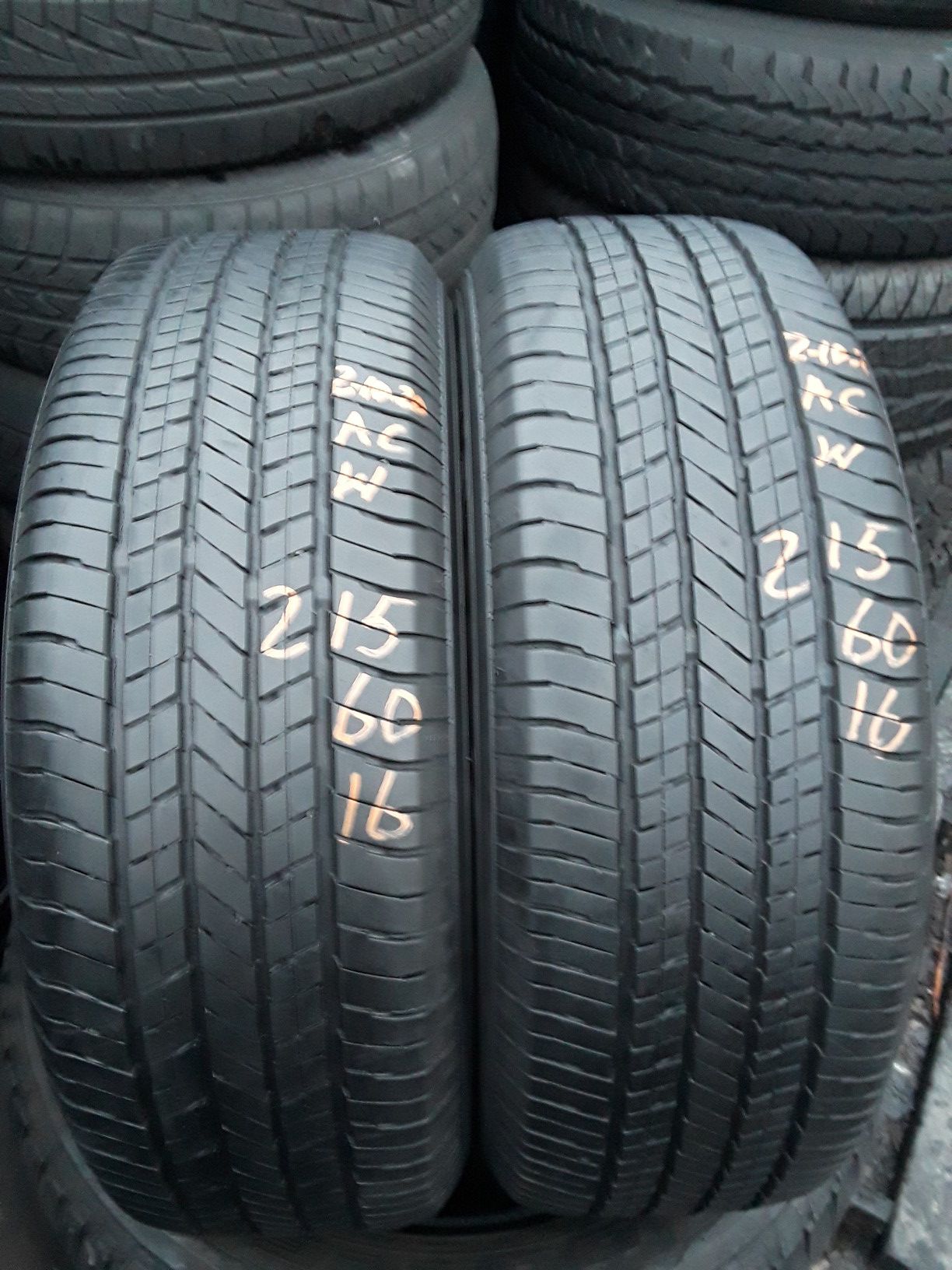 215/60-16 #2 tires