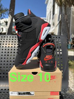 Jordan 6 Infrared 2026 size 10 Travis Union Fragment wolf