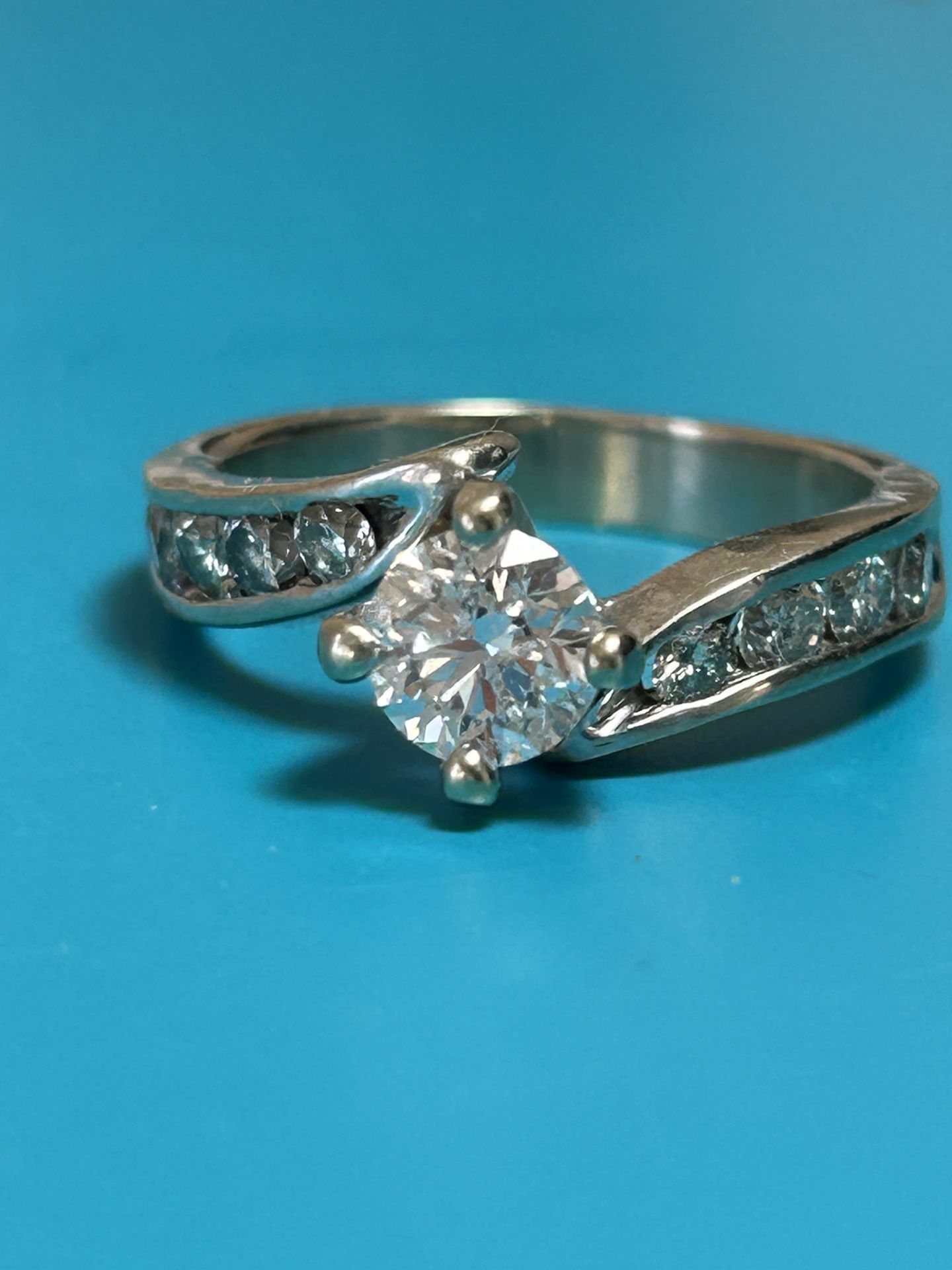 .65 ct Diamond Engagement Ring And Wedding Band