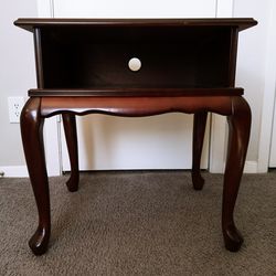 Side Table Cherry Wood