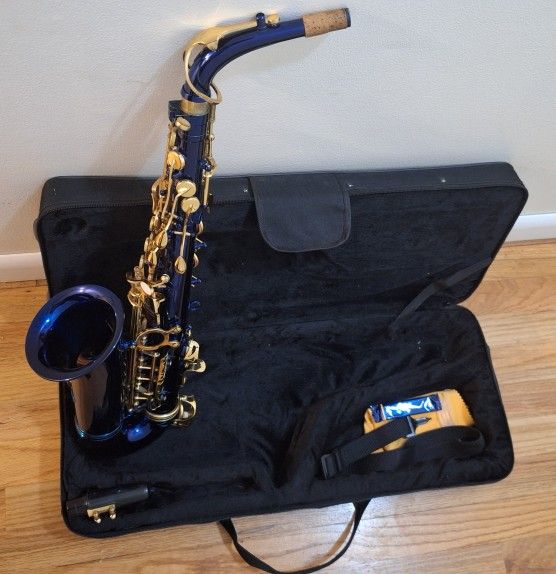 Alto Saxophone Blue