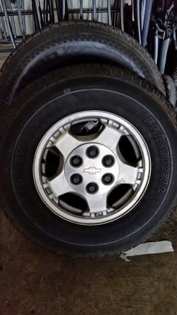 Silverado stock tires